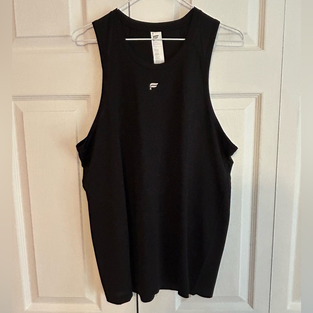 NWT Fabletics Men's Black Performance Tank Top Size Medium - Picture 3 of 8